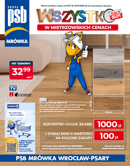 gazetka promocyjna psb mrowka