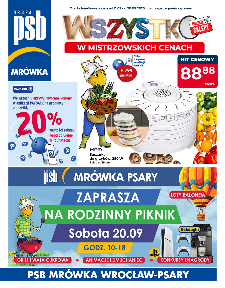 gazetka promocyjna psb mrowka